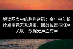 解读图表中的胜利密码：金年会剖析给点电竞天秀连招、团战位置与KDA关联，数据无声胜有声
