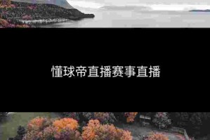 懂球帝直播赛事直播