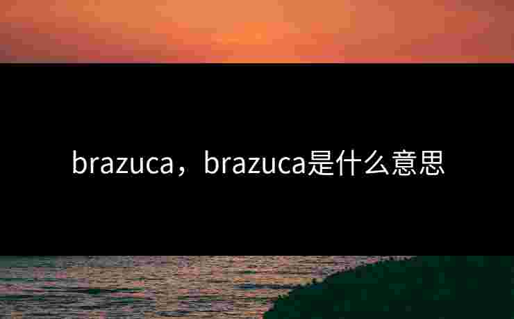 brazuca,brazuca是什么意思 brazuca,brazuca是什么意思